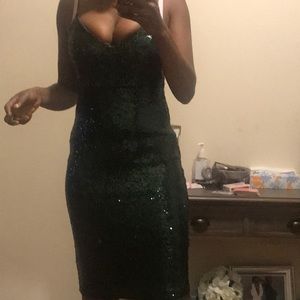 A. Sequins dress